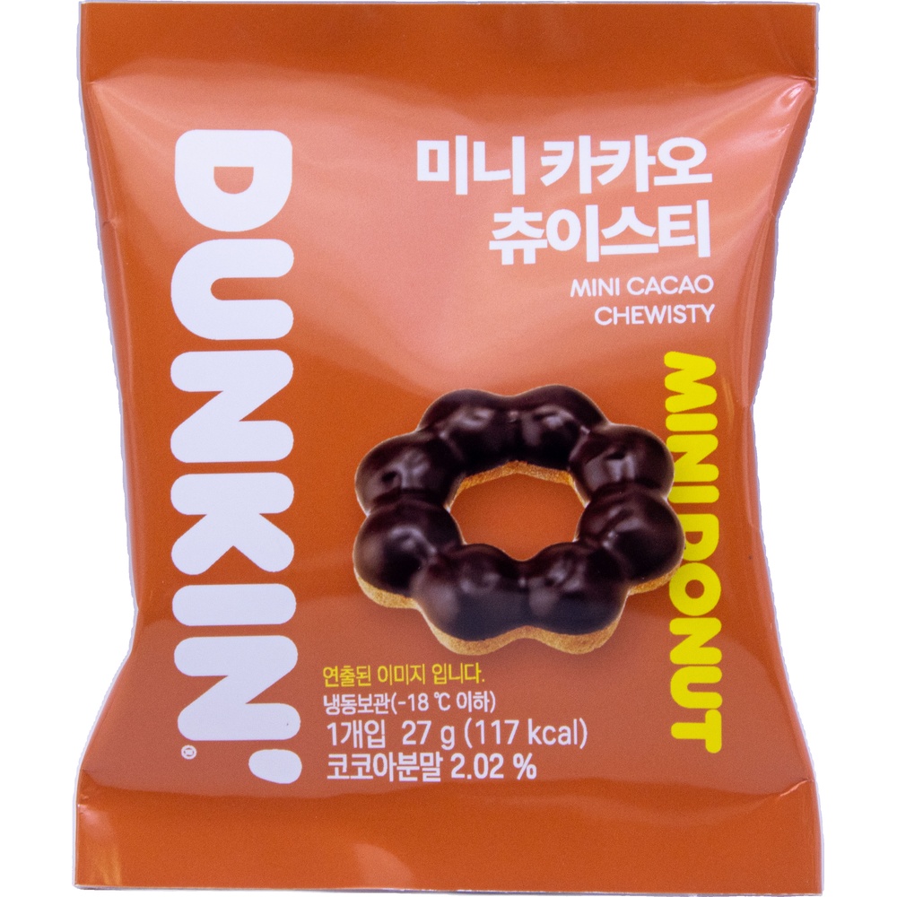 던킨 미니 카카오 츄이스티 27g
