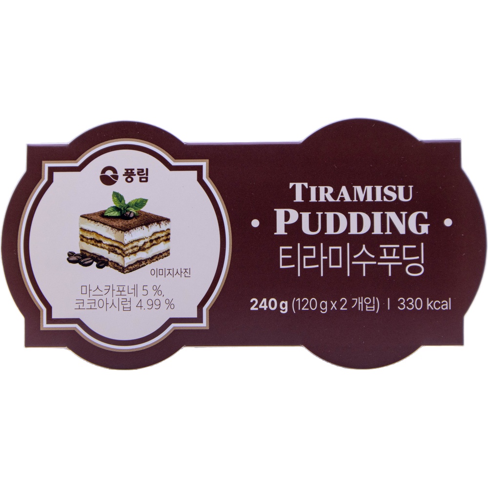 풍림 티라미수 푸딩 120g