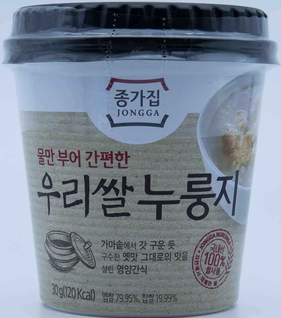 대상 종가집 우리쌀 컵누룽지 30g