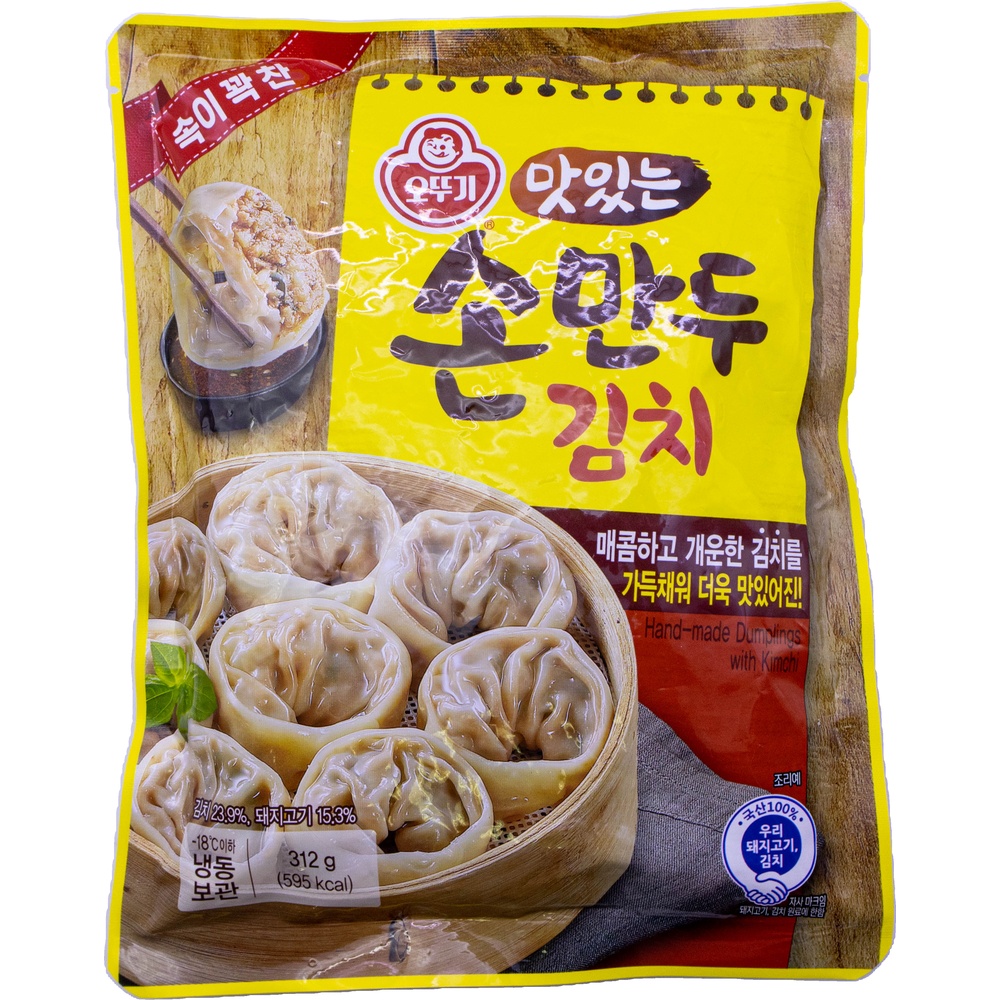 오뚜기 맛있는 손만두 김치 312g