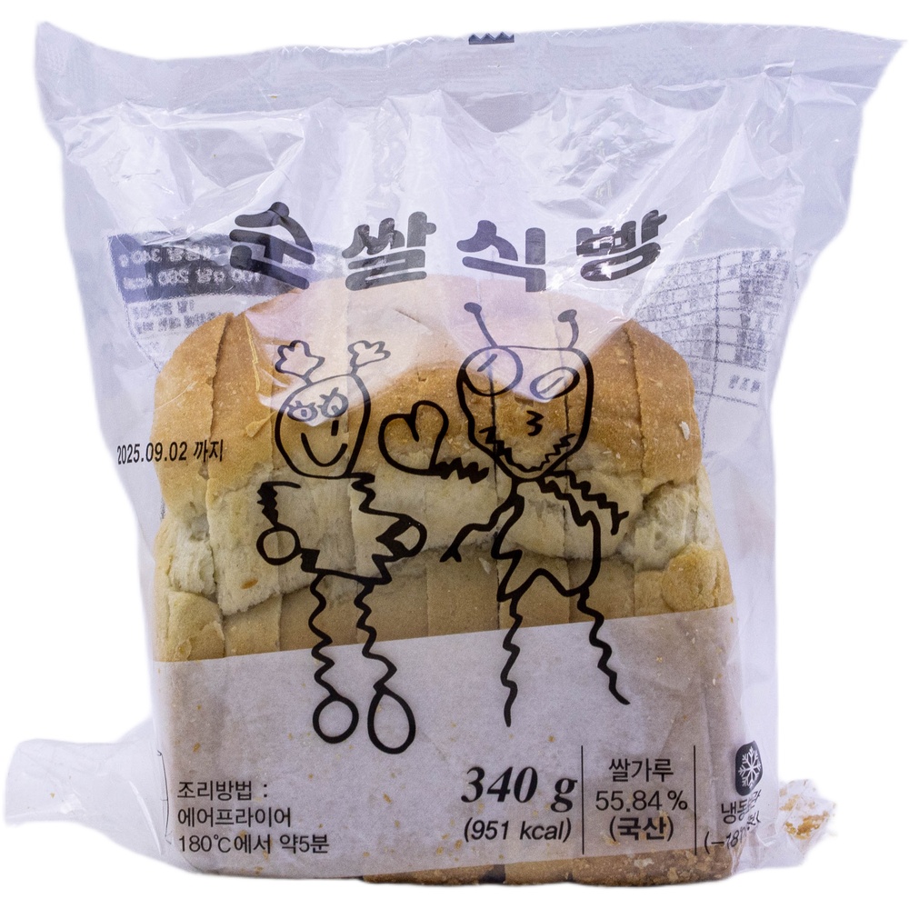 외계인방앗간 순쌀 식빵 340g