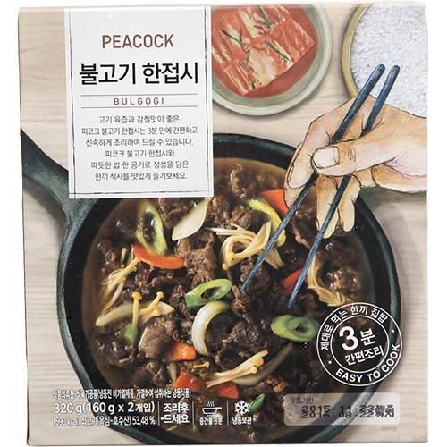 피코크 불고기 한접시 320g