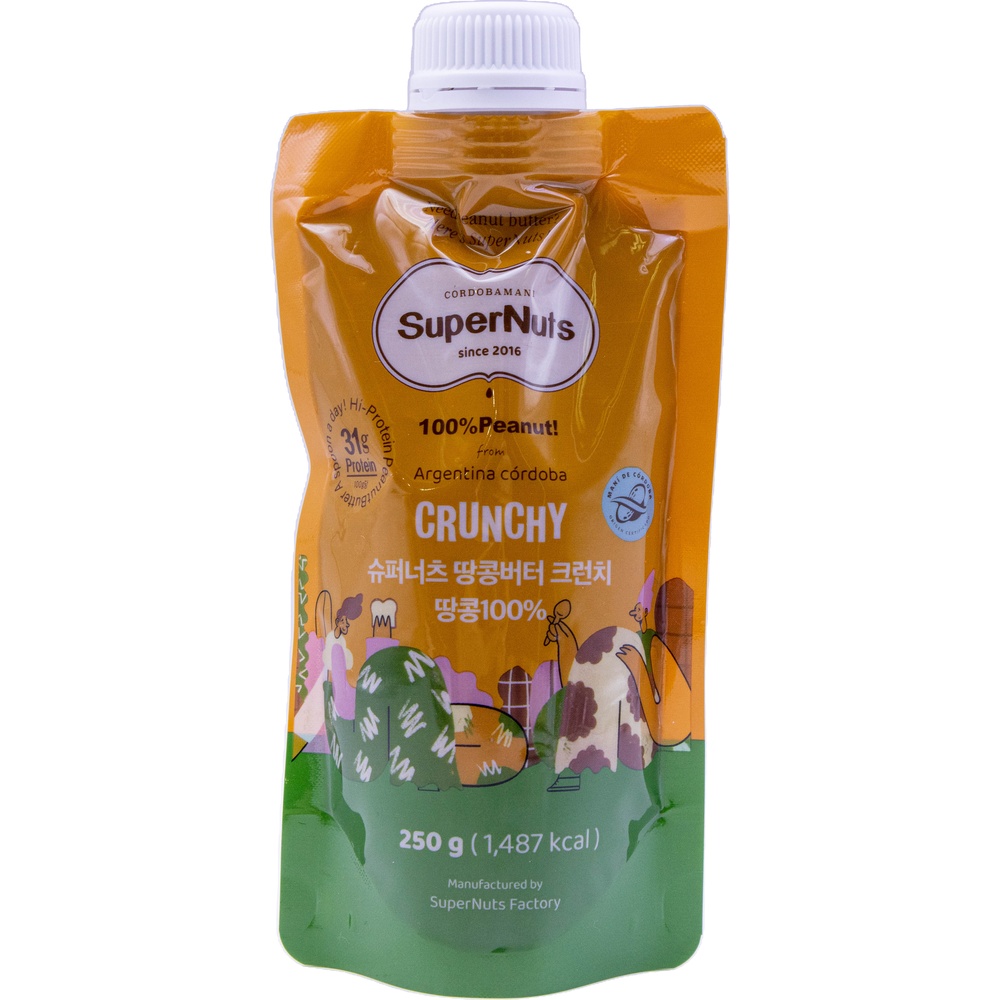 슈퍼너츠 땅콩버터 크런치 250g