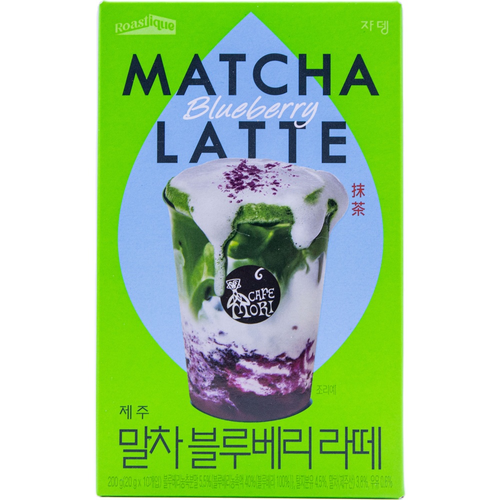 쟈뎅 로스티크 까페모리 말차 블루베리 라떼 20g