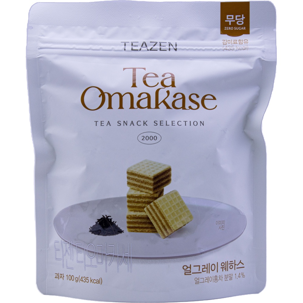티젠 티오마카세 얼그레이 웨하스 100g