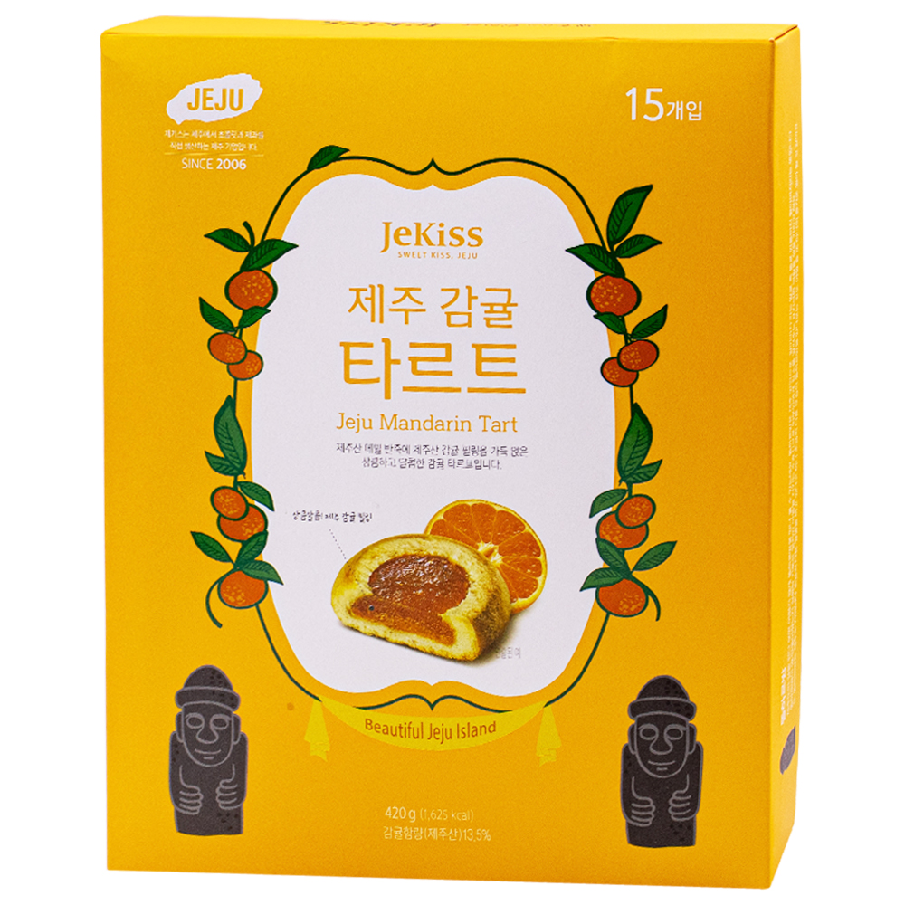 제키스 제주 감귤 타르트 420g