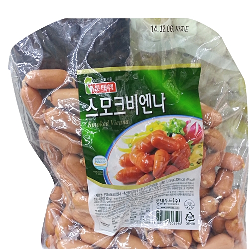 롯데햄 스모크 비엔나 1000g