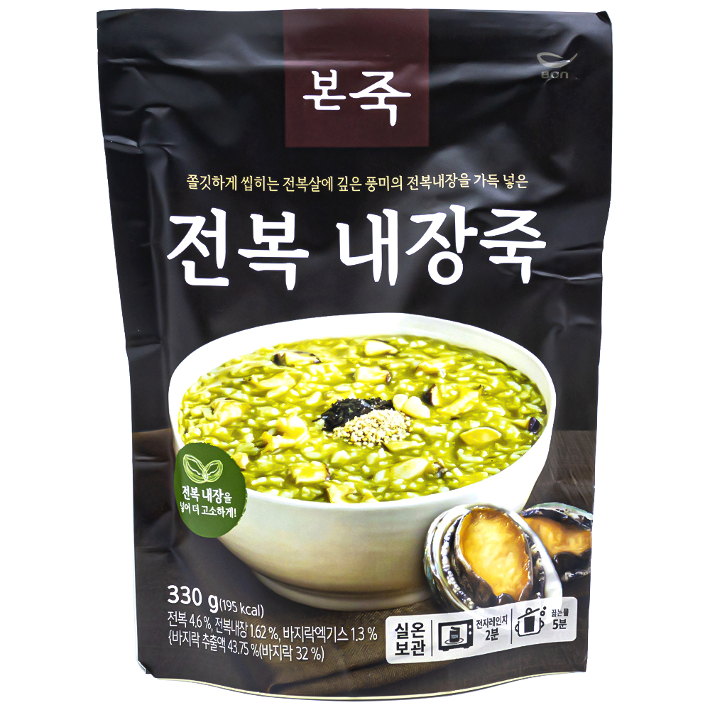 본죽 전복 내장죽 330g