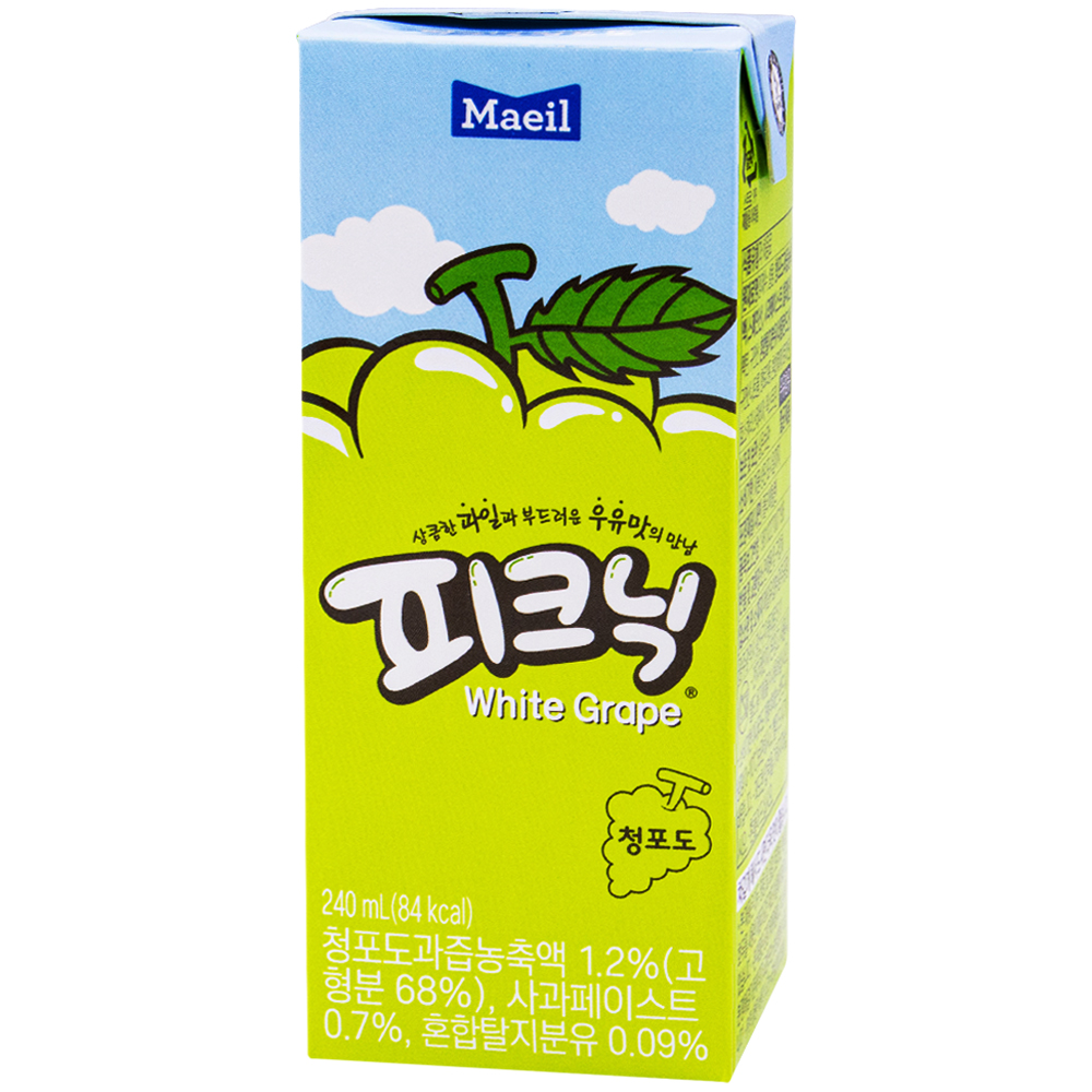 매일 피크닉 청포도 240mL