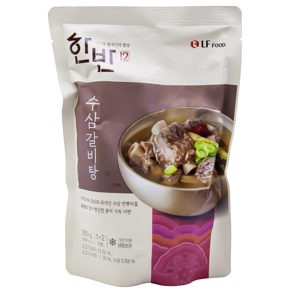 엘에프푸드 한반12 수삼갈비탕 850g