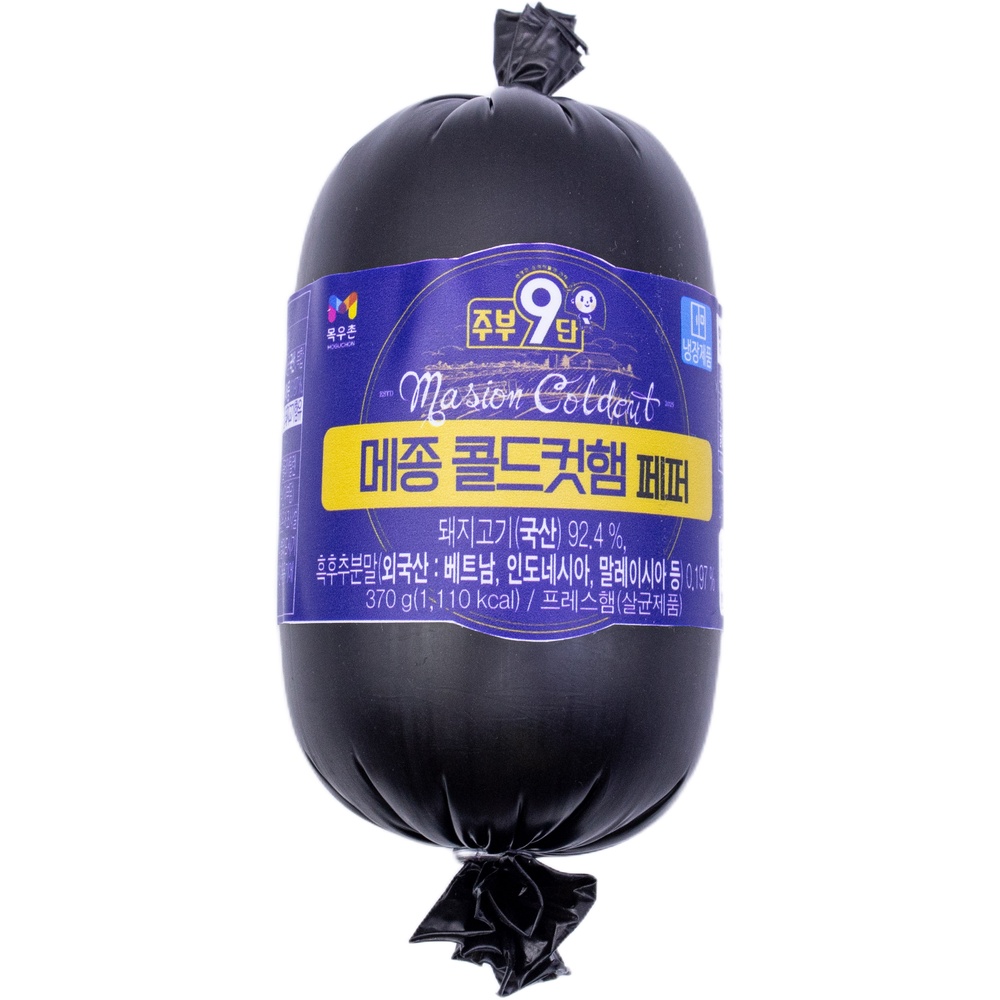 농협 목우촌 주부9단 메종 콜드컷햄 페퍼 370g