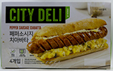 SPC 삼립 시티델리 페퍼소시지 치아바타 760g