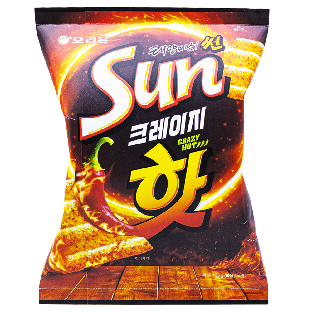 오리온 태양의 맛 썬 크레이지 핫 135g
