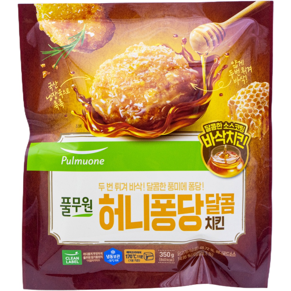 풀무원 허니퐁당 달콤치킨 350g