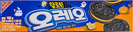 할로윈 오레오 오렌지 샌드위치 쿠키 100g