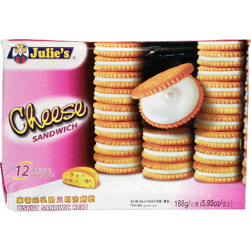 줄리스 치즈 샌드위치 168g