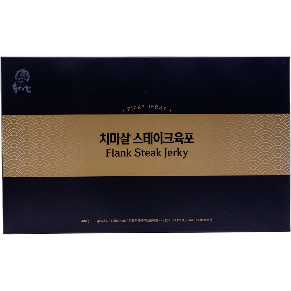 청미식품 홍대감 피키저키 치마살 스테이크 육포 100g