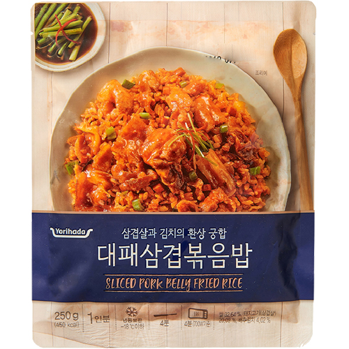 롯데 요리하다 대패삼겹볶음밥 250g