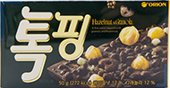 오리온 톡핑 헤이즐넛&그래놀라 50g