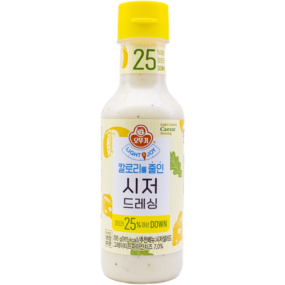 오뚜기 칼로리를 줄인 시저 드레싱 295g