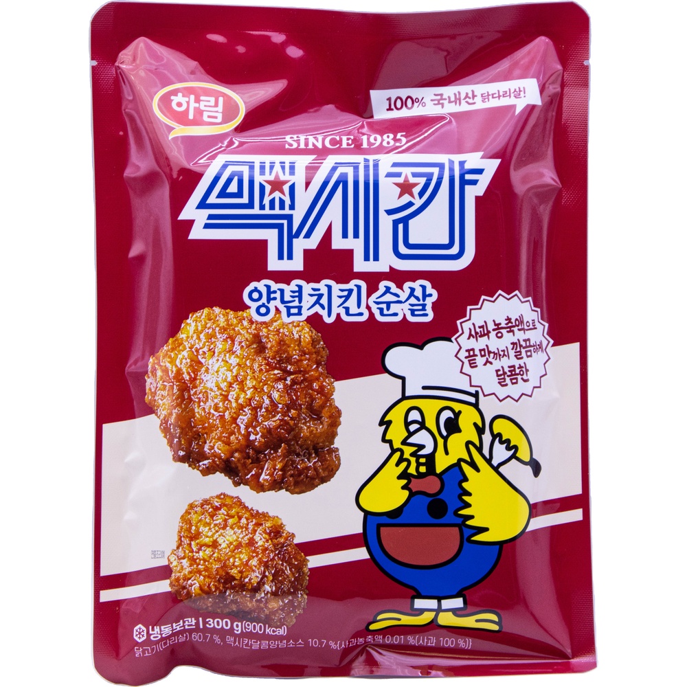 하림 맥시칸 양념치킨 순살 300g