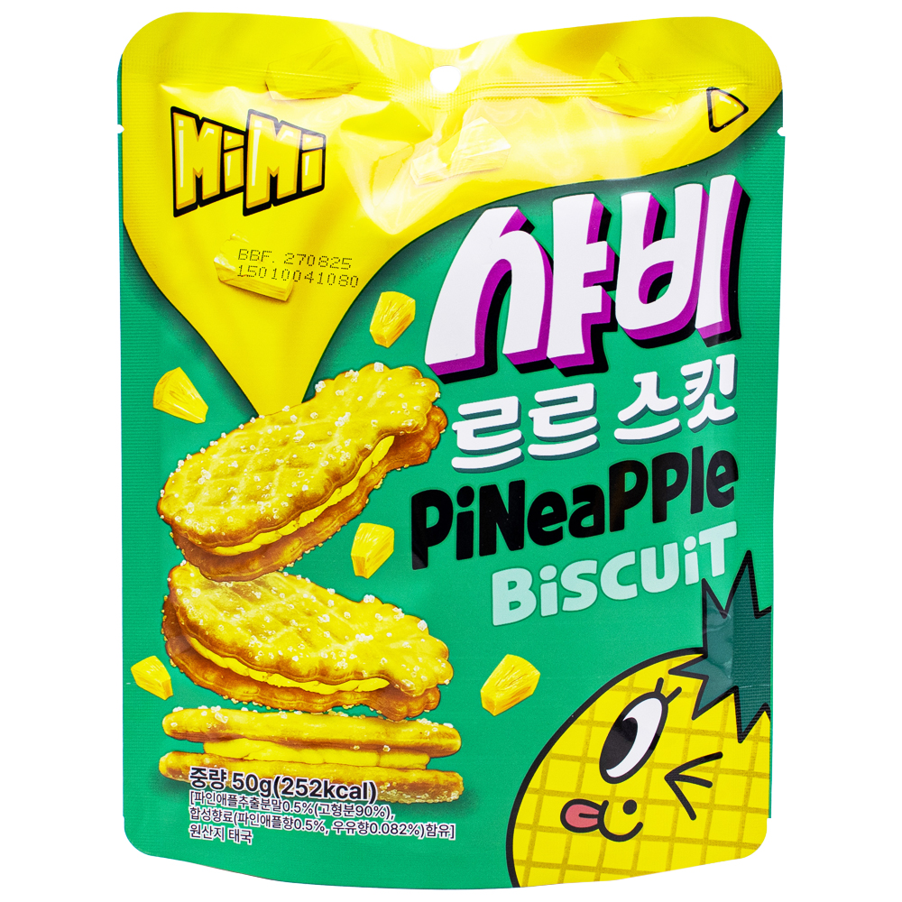 미미 샤비 파인애플 비스킷 50g