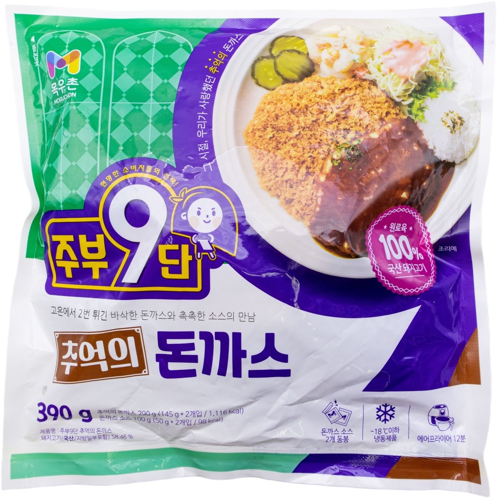 농협 목우촌 주부9단 추억의 돈까스 390g
