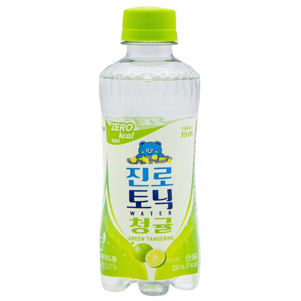 하이트진로 진로토닉워터 청귤 제로 300mL