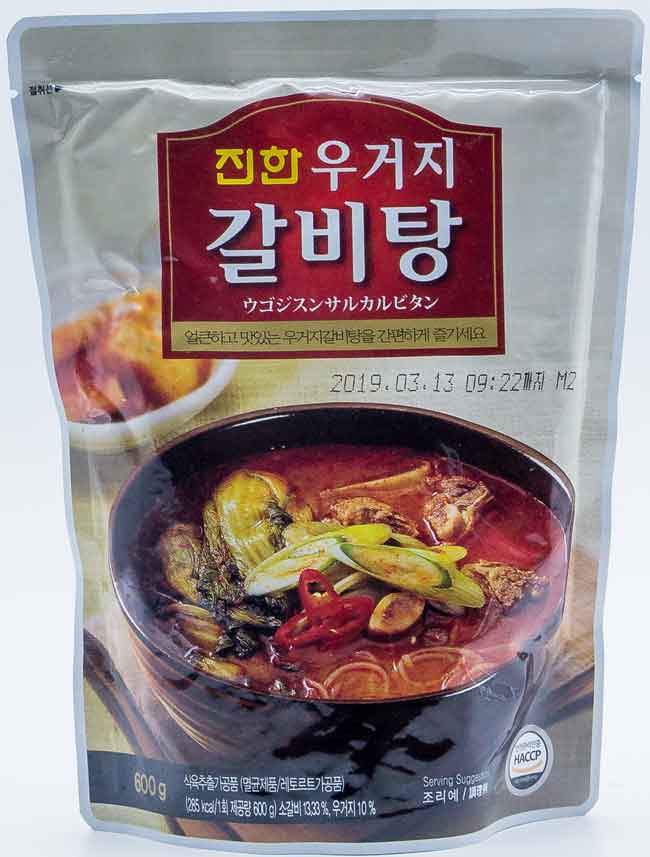 진한식품 진한 우거지갈비탕 600g