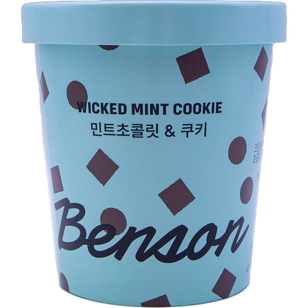 벤슨 민트 초콜릿 쿠키 474mL