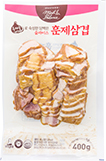 다향 미트 앤 밸러스 흑마늘로 숙성한 담백한 슬라이스 훈제삼겹 400g