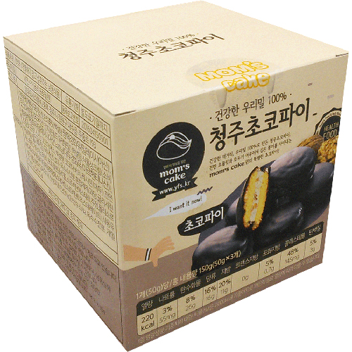 맘스케익 청주 우리밀 초코파이 50g