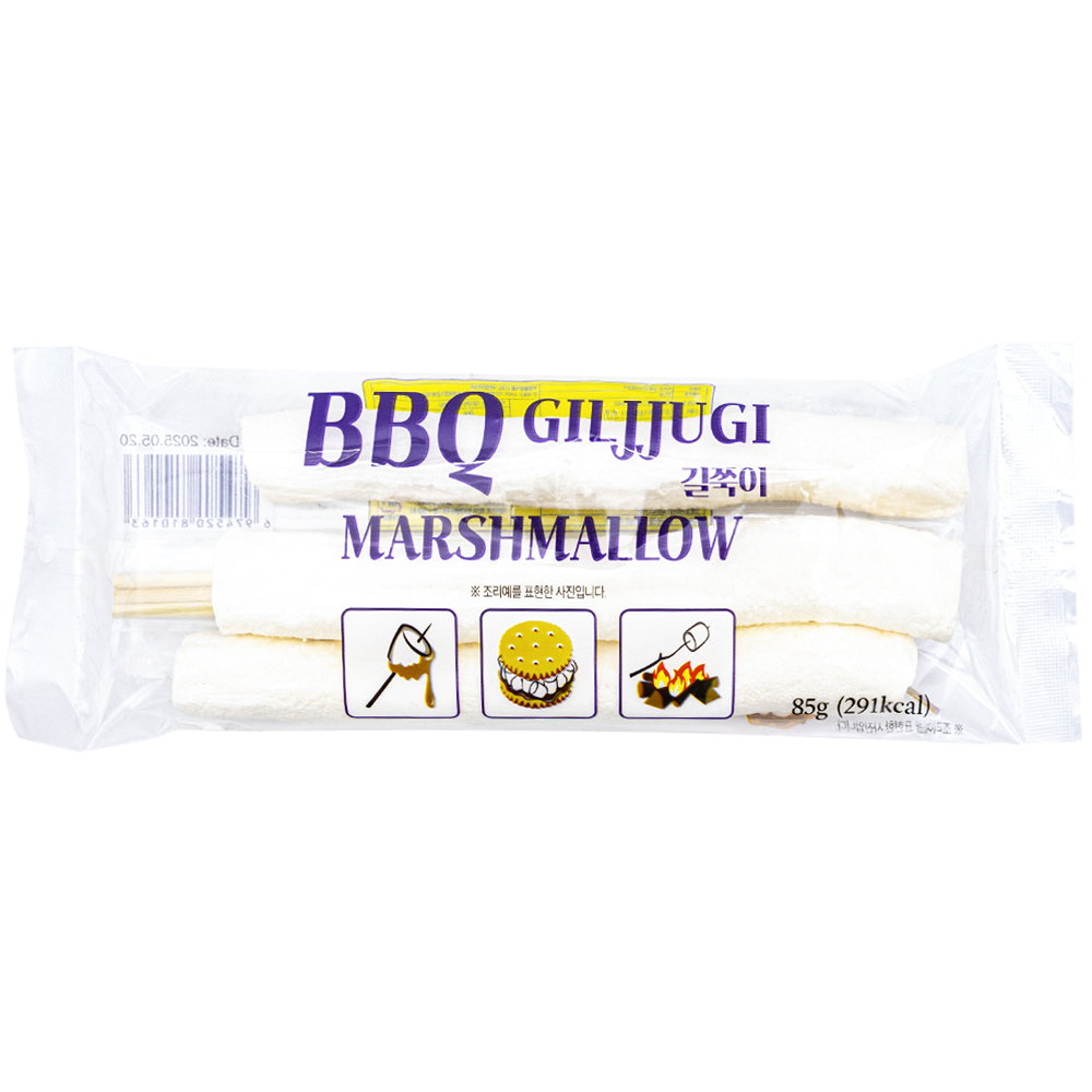 비비큐 길쭉이머쉬멜로우 85g