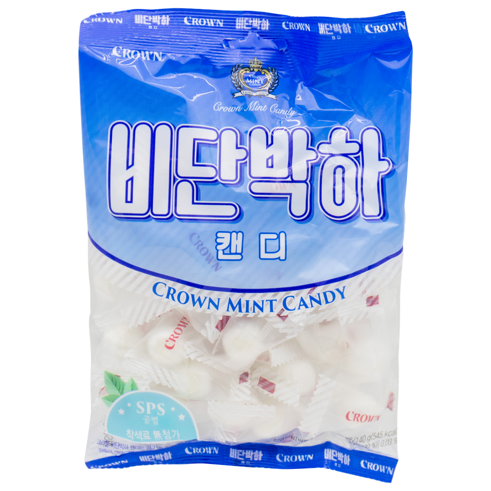 크라운 비단박하캔디 3.3g