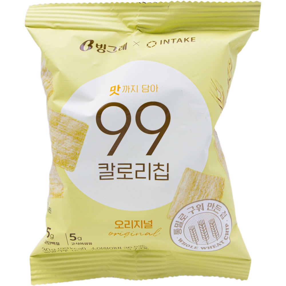 빙그레 인테이크 99 칼로리칩 오리지널 30g