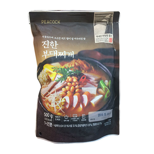 피코크 진한 부대찌개 500g
