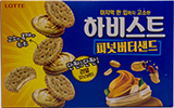 롯데 하비스트 피넛버터샌드 273g