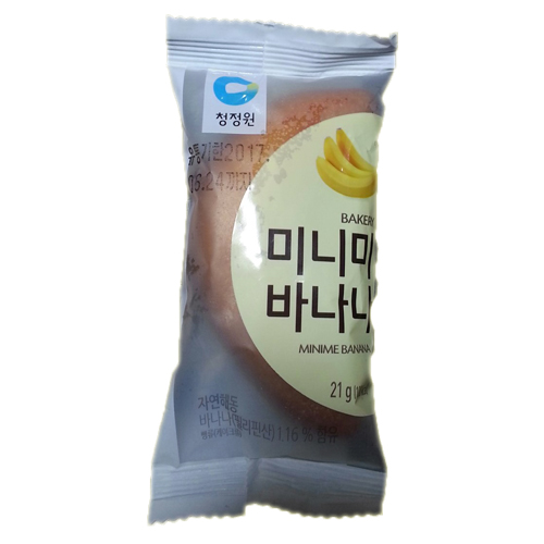 청정원 미니미바나나 21g