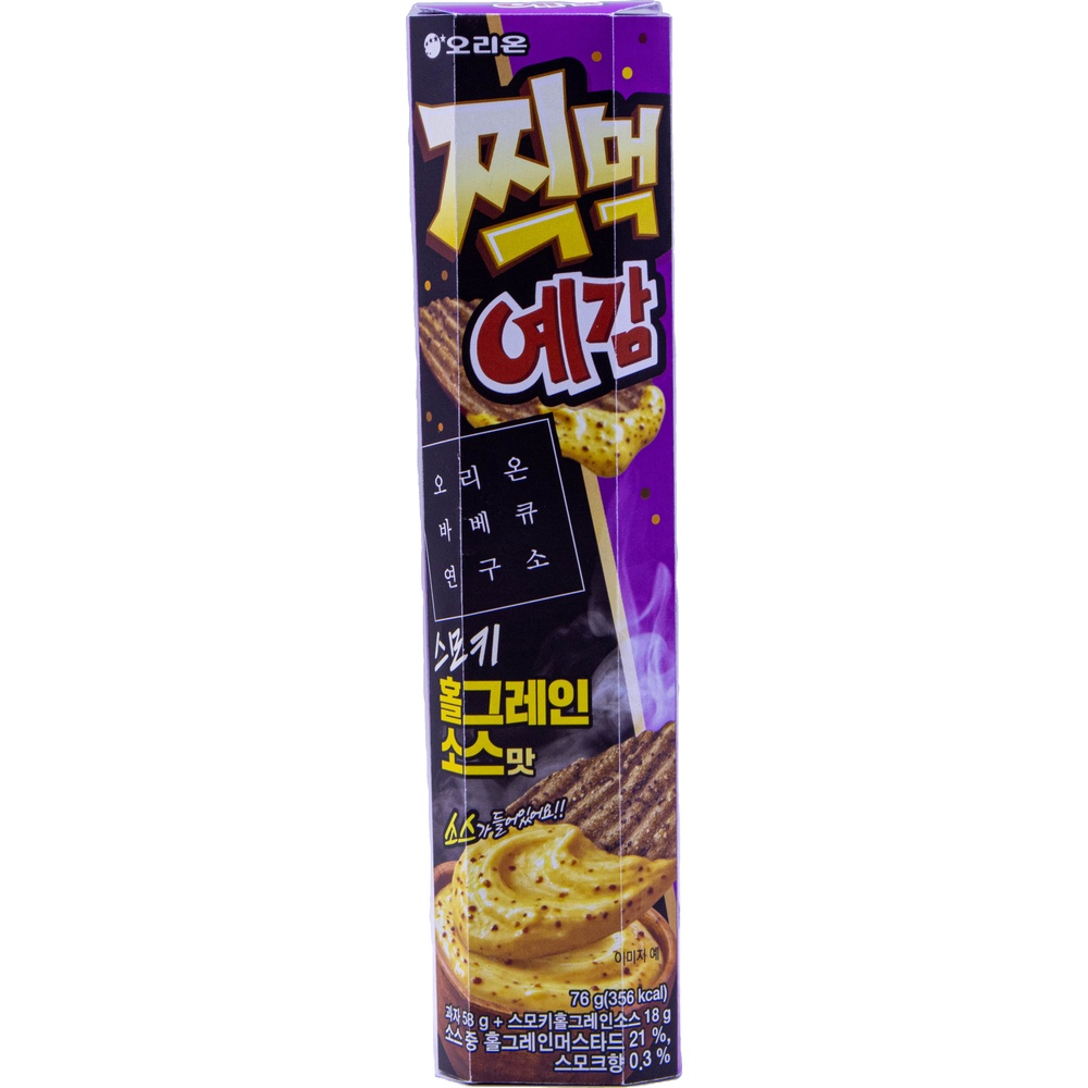 오리온 찍먹 예감 스모키홀그레인소스맛 76g