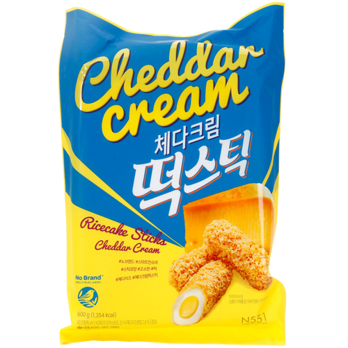 노브랜드 체다크림 떡스틱 600g