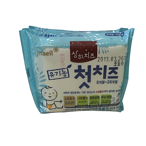 매일유업 상하치즈 유기농 첫치즈 180g