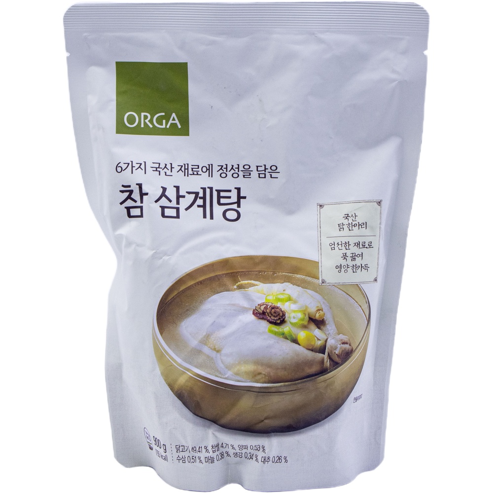 풀무원 올가 참 삼계탕 900g