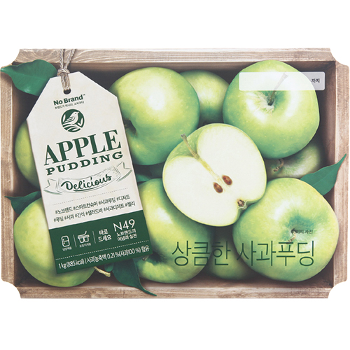 노브랜드 상큼한 사과푸딩 1kg