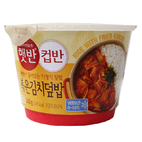 CJ 햇반 컵반 볶은김치덮밥 279g