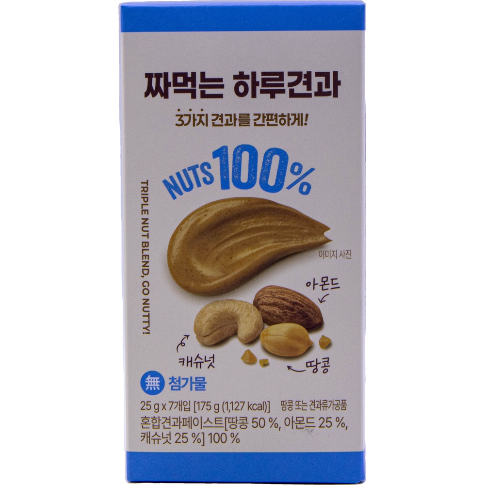 자연농장 짜먹는 하루견과 25g