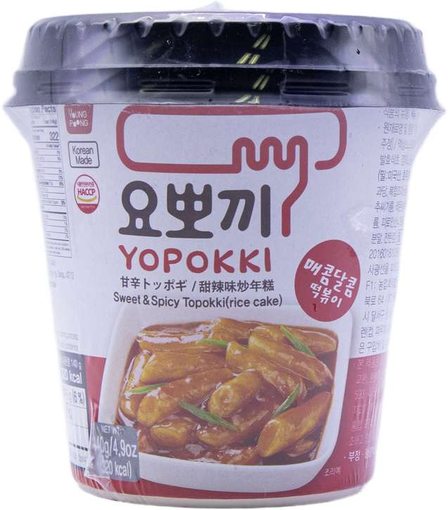 영풍 요뽀끼 매콤달콤 떡볶이 140g
