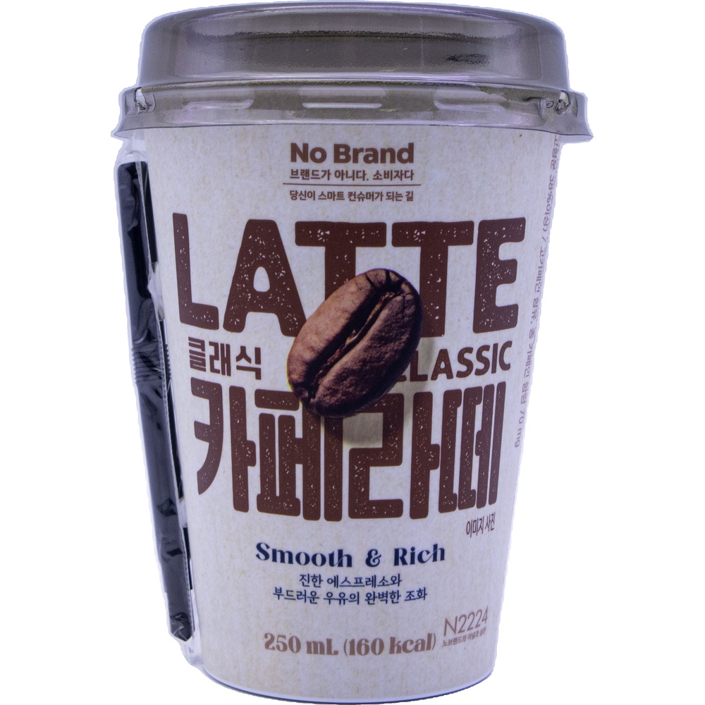 노브랜드 클래식 카페라떼 250mL