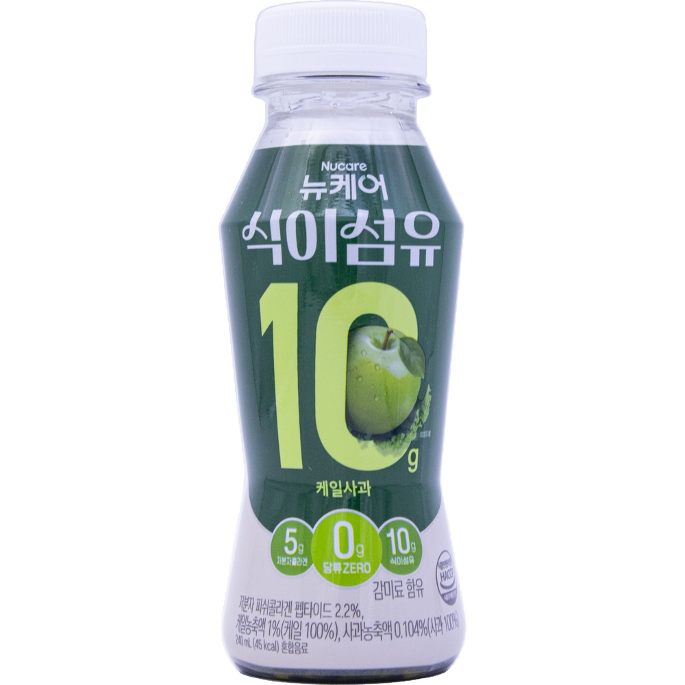 대상웰라이프 뉴케어 식이섬유 케일사과 240mL