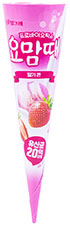 빙그레 요맘때 딸기콘 150ml