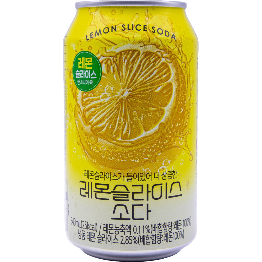 스마일에이치 레몬슬라이스 소다 340mL